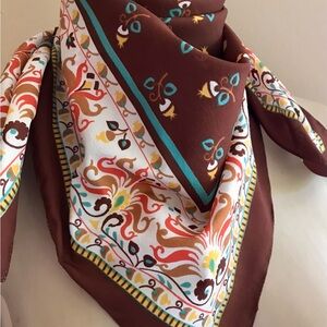 Vintage MONIQUE MARTIN nylon scarf